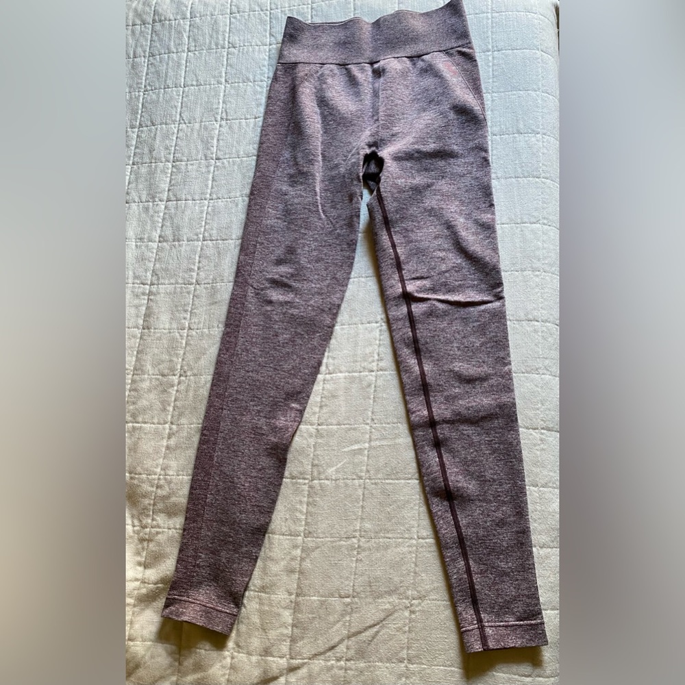 Gymshark purple marl leggings